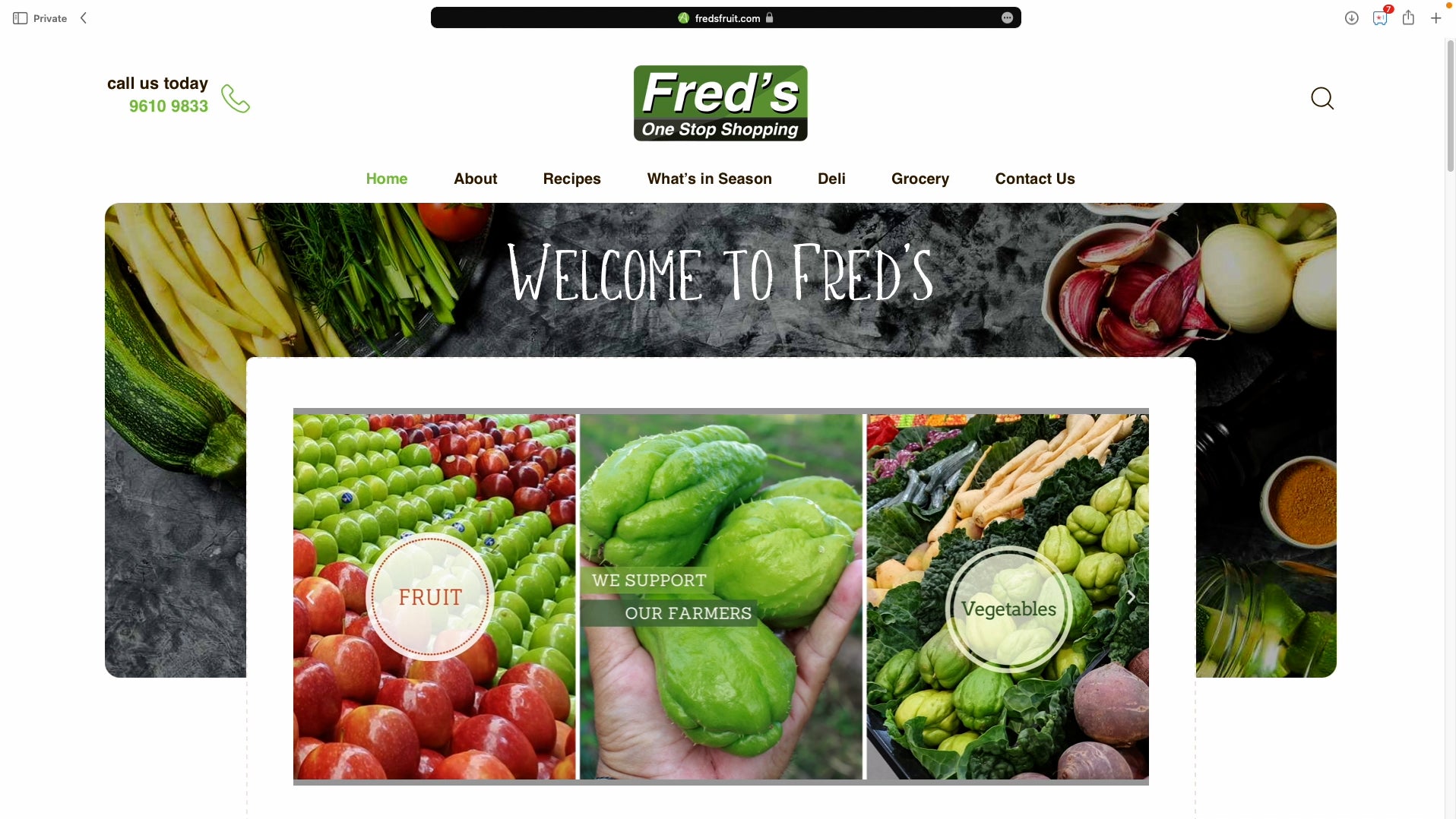 Fred's One Stop Shopping